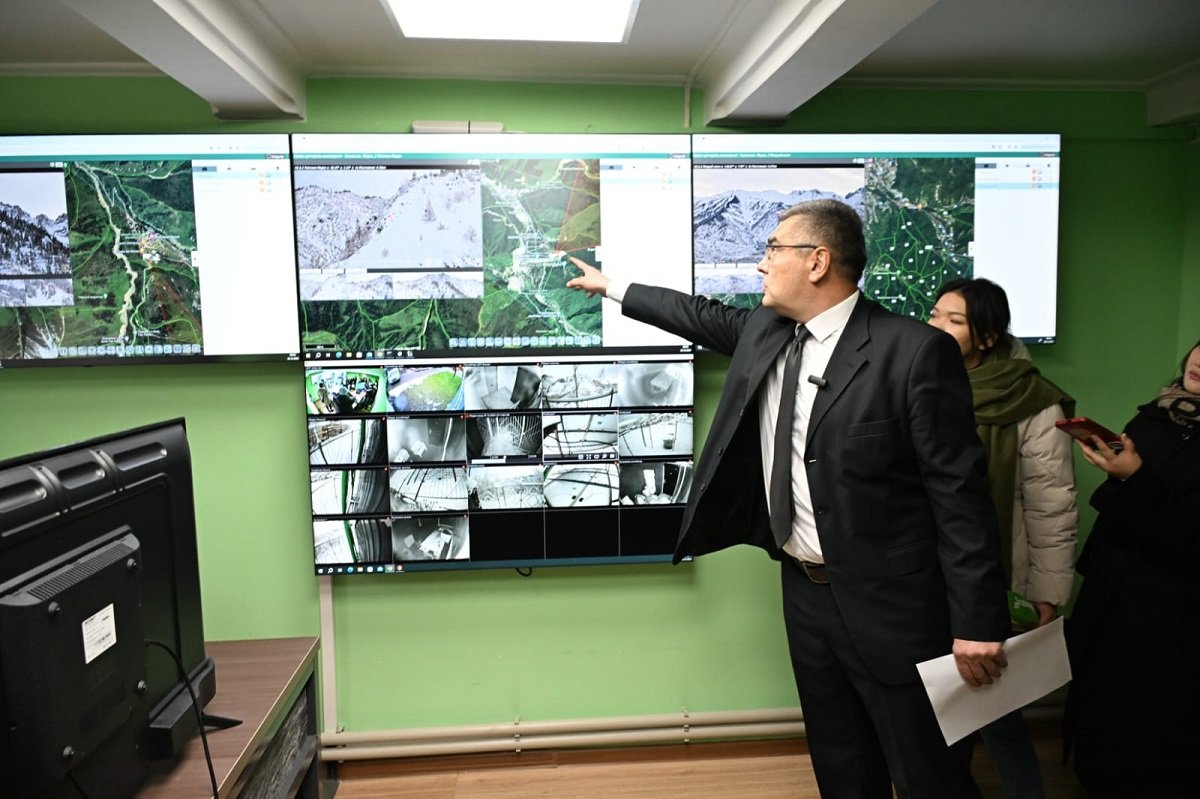 В Алматы установили современную систему по раннему обнаружению лесных пожаров