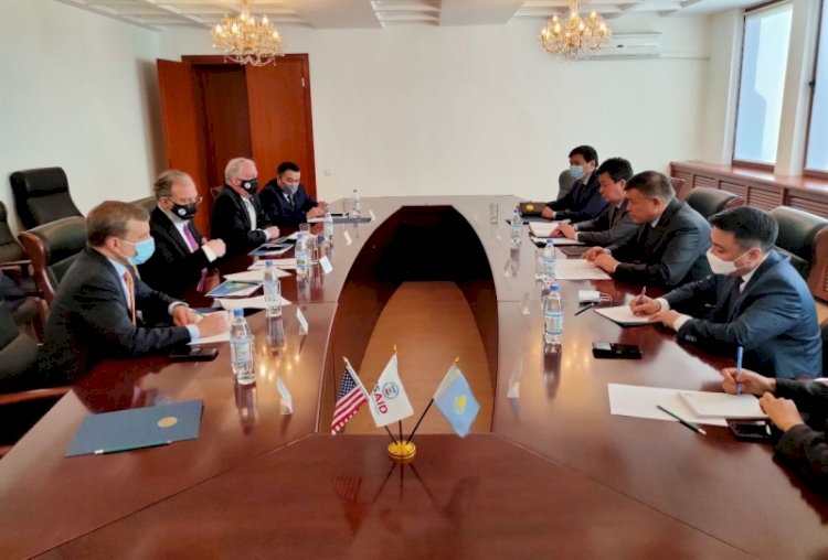 Казахстан и США обсудили сотрудничество в сфере официальной помощи развитию