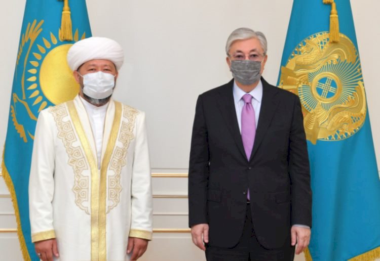 Касым-Жомарт Токаев принял Верховного муфтия Казахстана