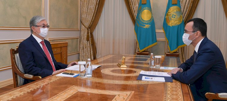 Президент Казахстана принял председателя Сената Парламента