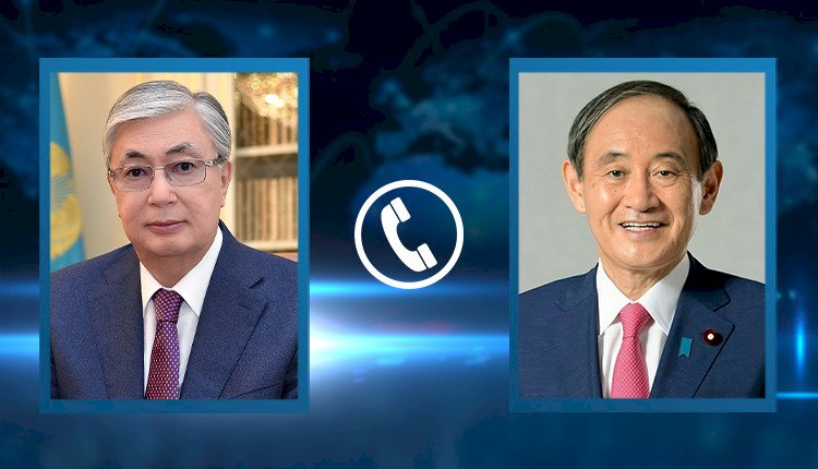 Состоялся телефонный разговор Президента РК с Премьер-министром Японии