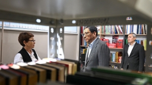 Библиотеку нового формата посетил аким Алматы