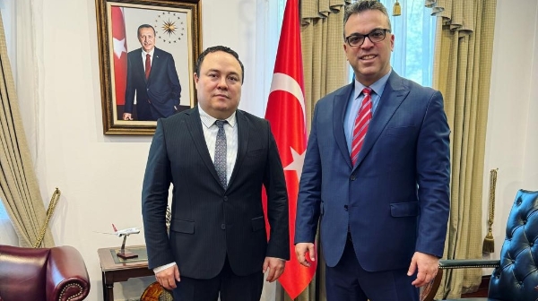 Руководитель Alatau Aqparat встретился с Генеральным консулом Турции
