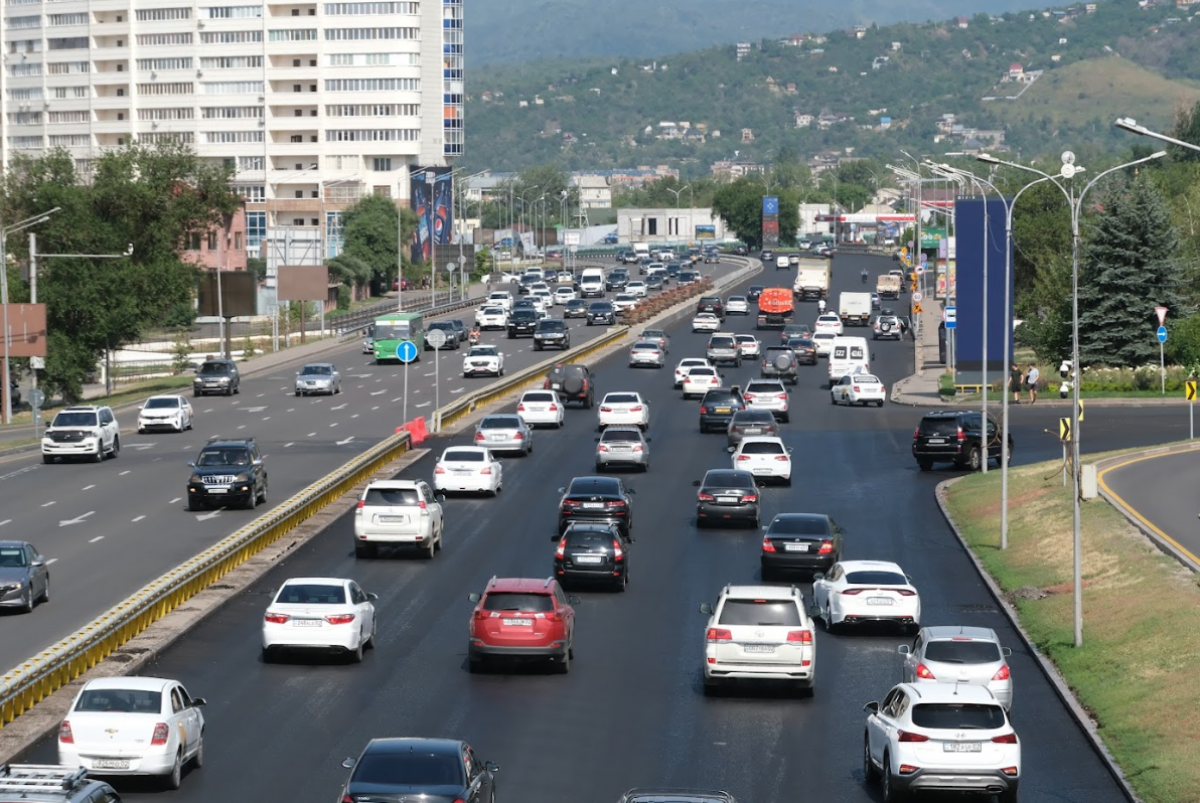 До 120 тыс. машин сократится в Алматы трафик из области