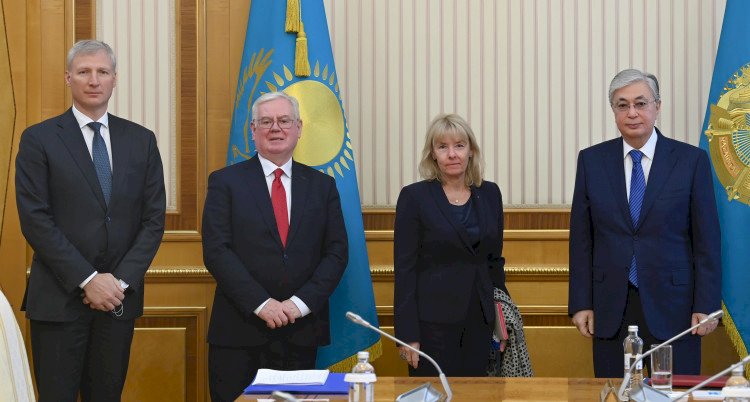 Президент Казахстана принял делегацию Европейского Союза