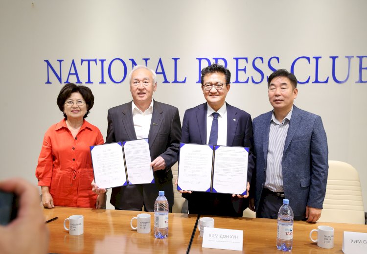 Союз журналистов Казахстана и Корейская Ассоциация журналистов подписали меморандум
