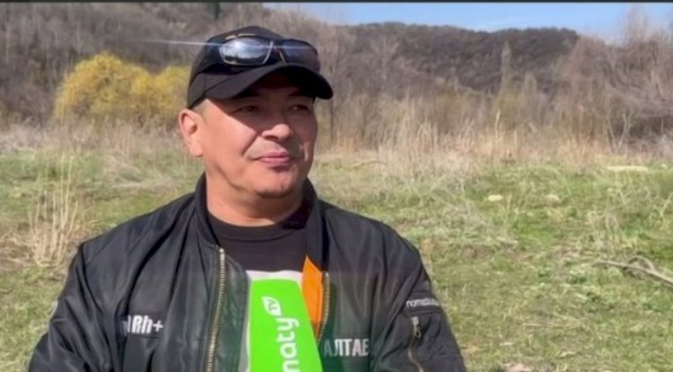 Актер и каскадер Канатбек Кунгожинов принял участие в акции Almaty Clean & Green