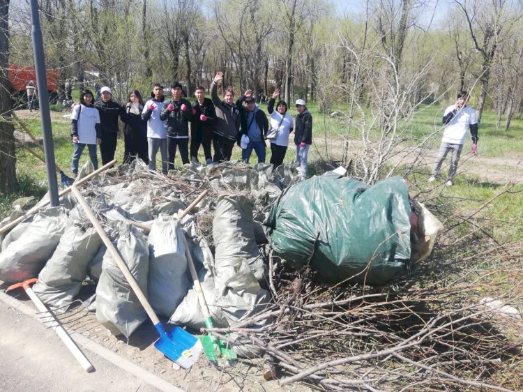 Культура чистоты — масштабная экологическая акция прошла в Алматы