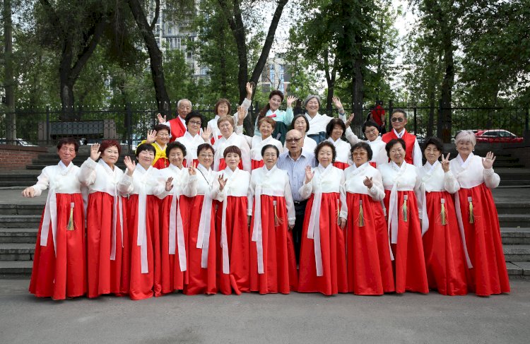 Корейскому народному хору «Родина» в этом году исполнился 31 год