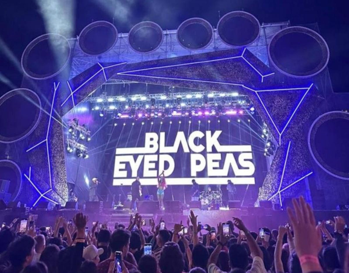 The Black Eyed Peas выступили на фестивале «Азия Дауысы»