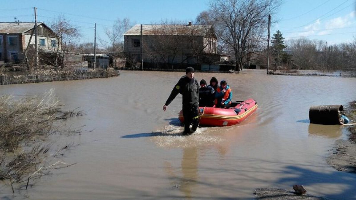 В каких районах казахстана паводки