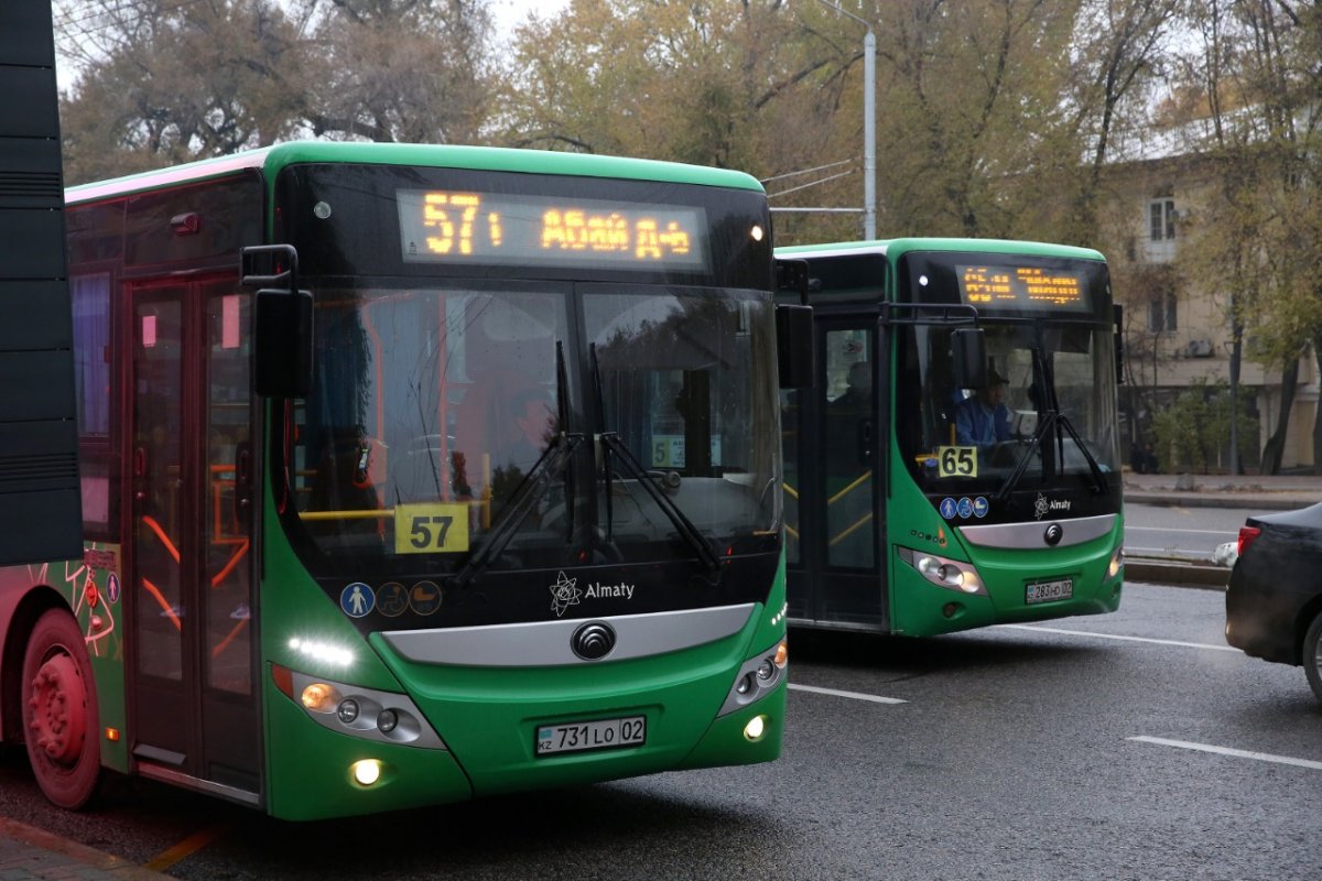 Дизельные автобусы заменят в Алматы