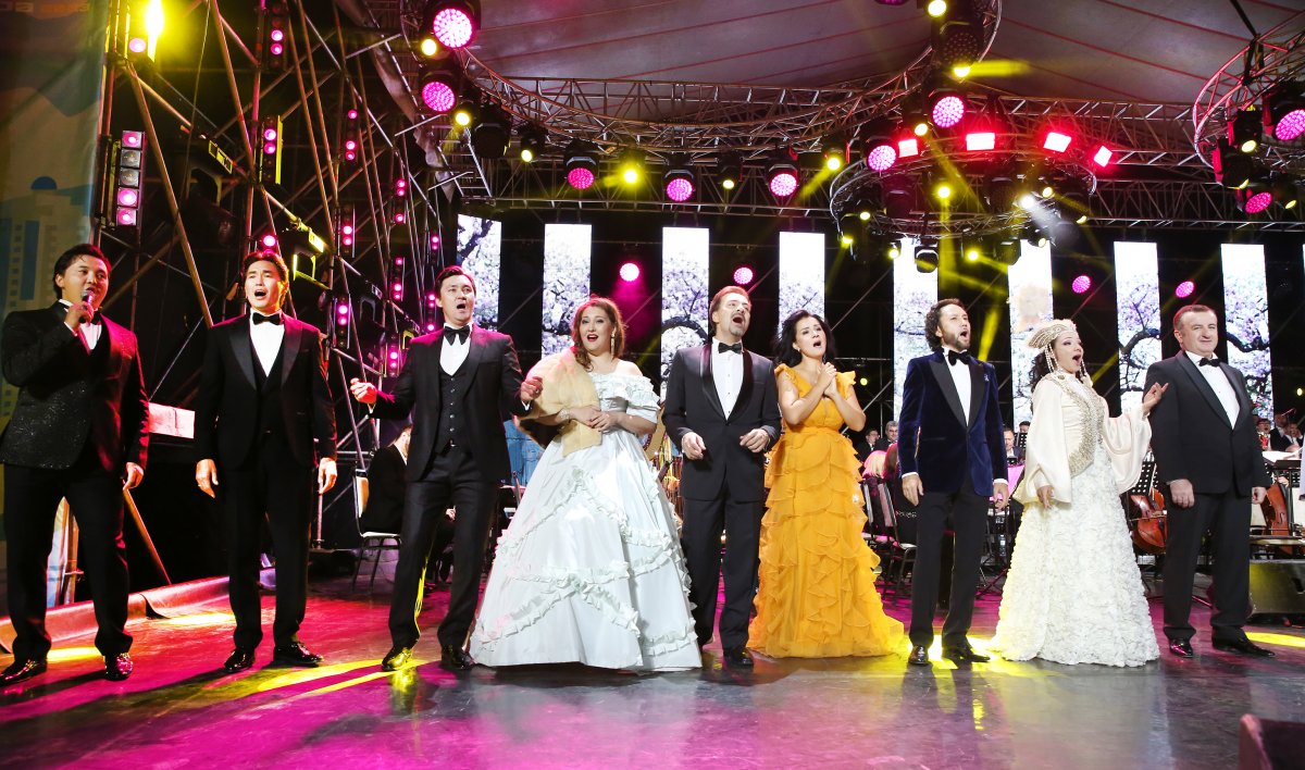 В Алматы в честь Дня города прошел фестиваль «Кок-Тобе Опера»
