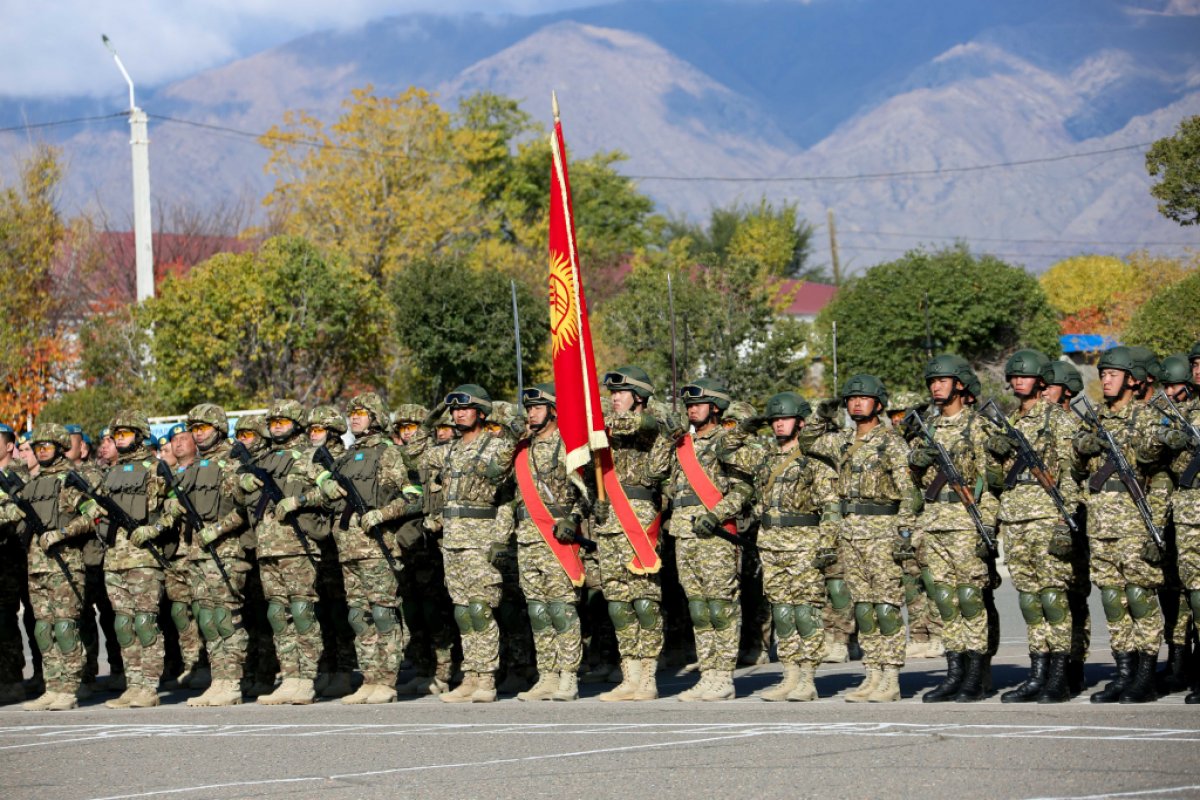 Источник фото: пресс-служба Минобороны Кыргызстана