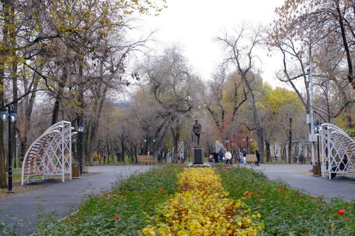 В Алматы благоустроили еще один парк