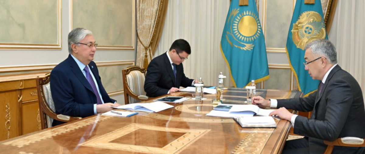 Токаев принял заместителя Премьер-министра Серика Жумангарина