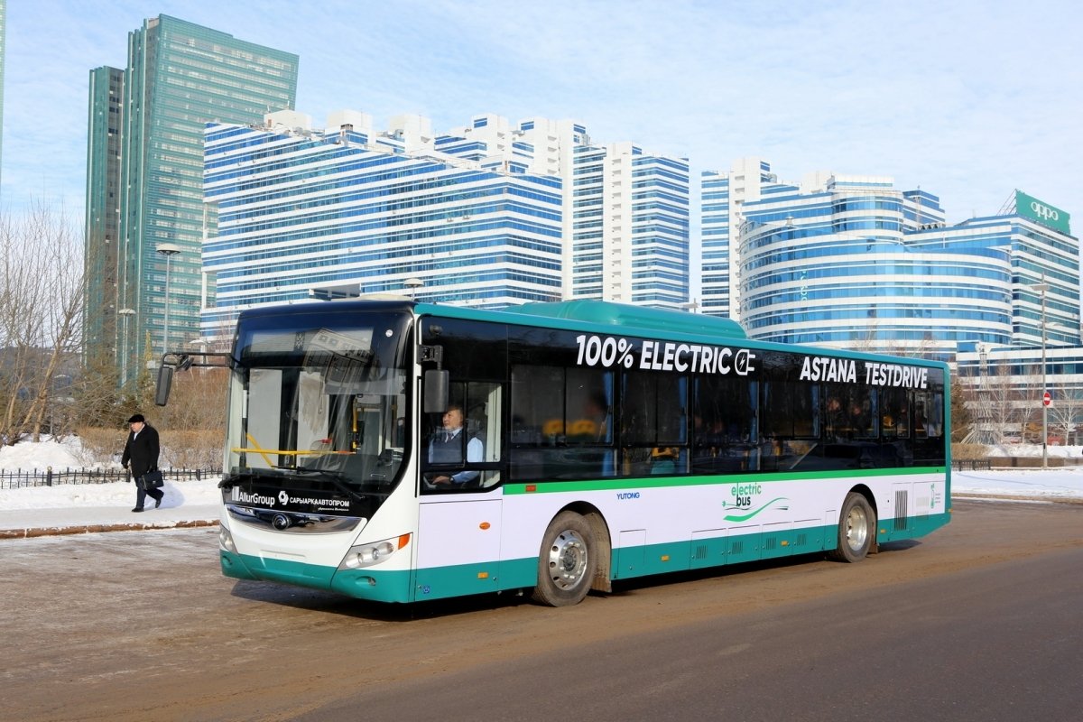 120 электроавтобусов приобретут для Астаны