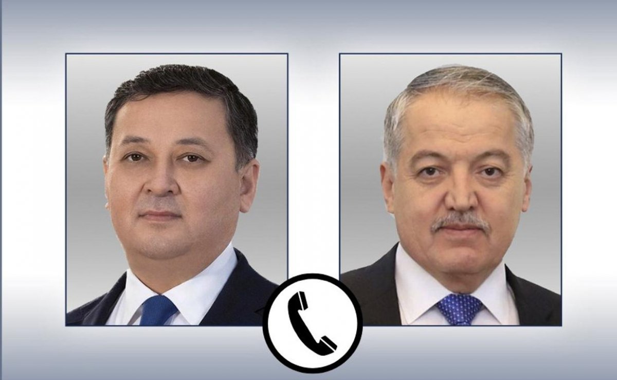 Состоялся телефонный разговор глав МИД Казахстана, Таджикистана и Кыргызстана