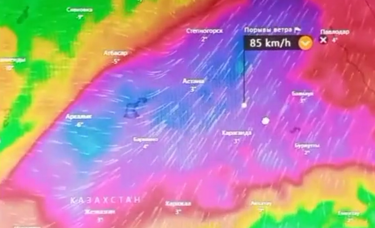 Тропический шторм идет на Казахстан: в Казгидромете прокомментировали фейк