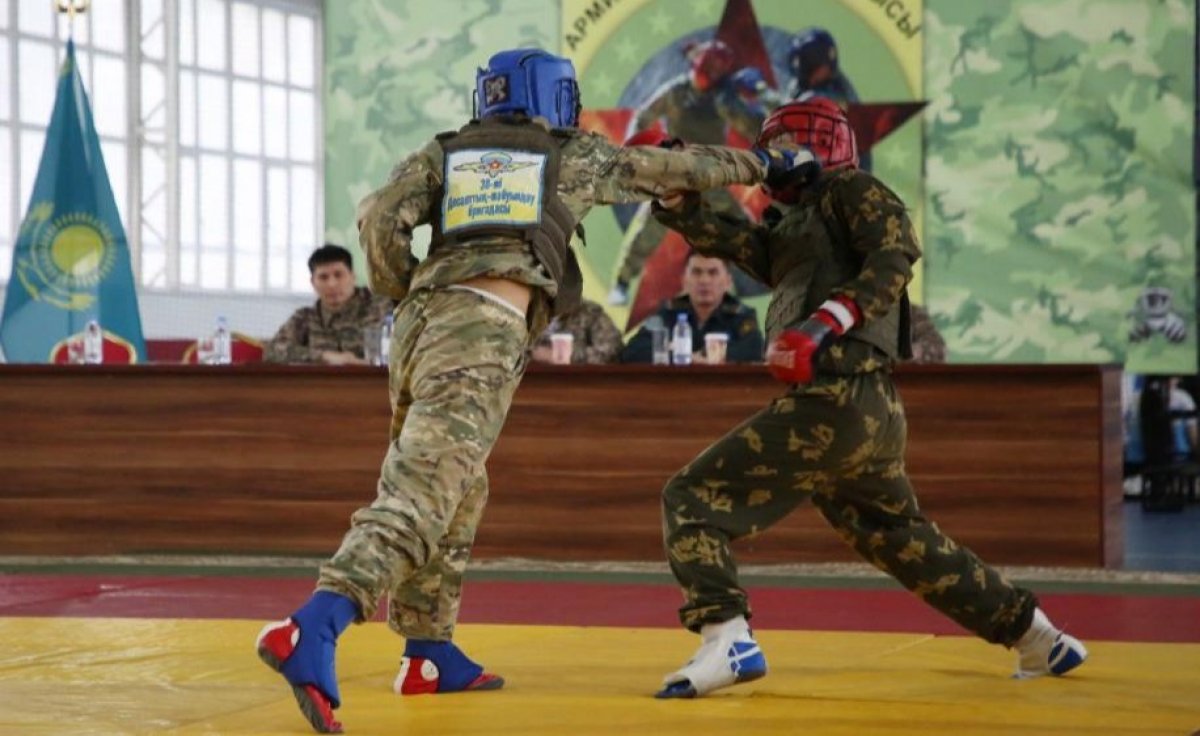 Десантники сразились на чемпионате по армейскому рукопашному бою