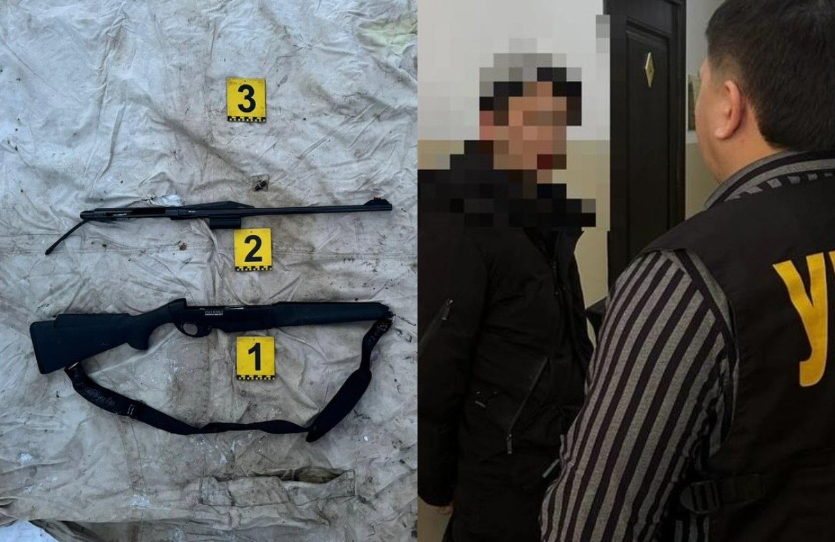 Украденное во время Кантара оружие изъяли у жителя Алматинской области