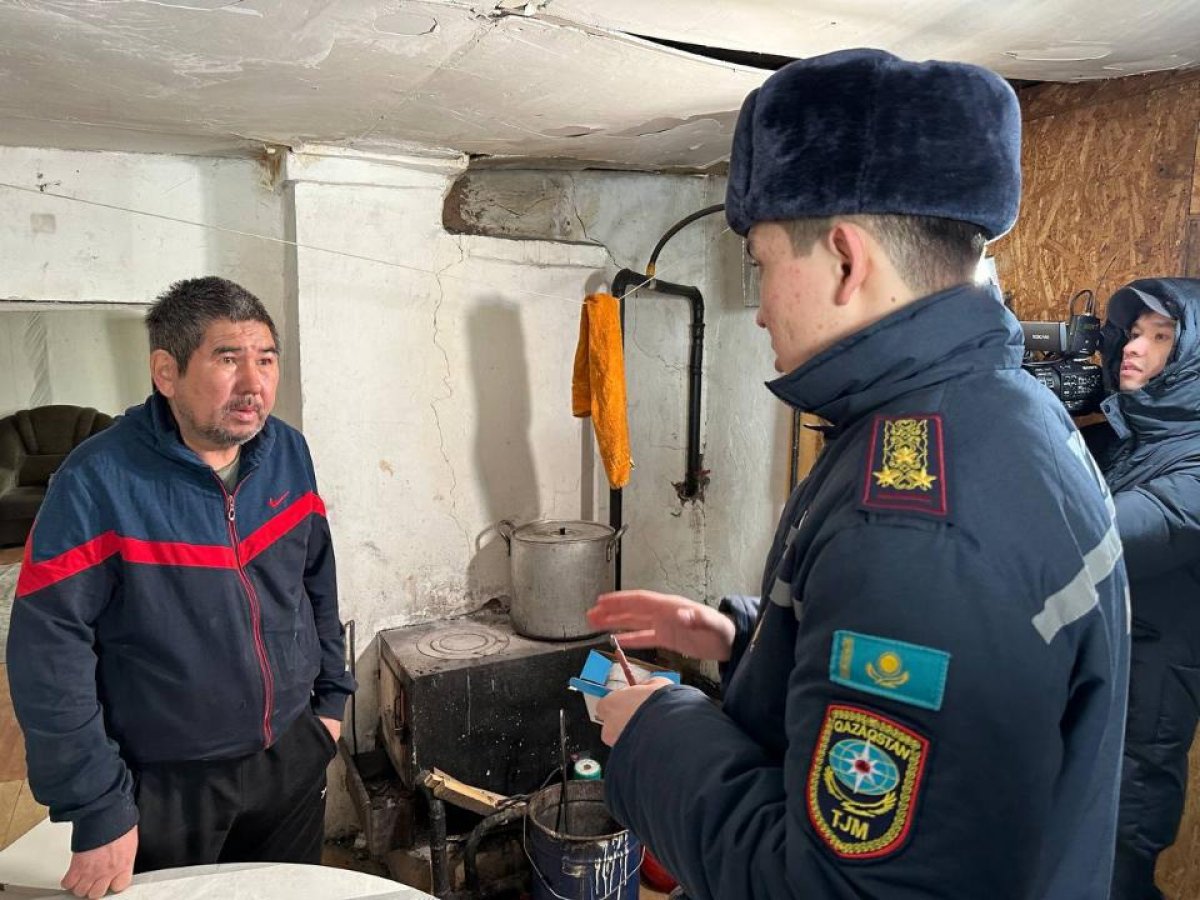 Фото: пресс-служба Комитета противопожарной службы Министерства по чрезвычайным ситуациям Республики Казахстан