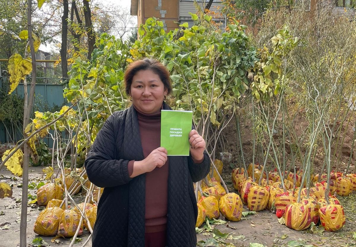 В Алматы стартовала акция «Зеленый двор»