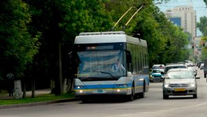 Отказ от троллейбусов прокомментировал аким Алматы