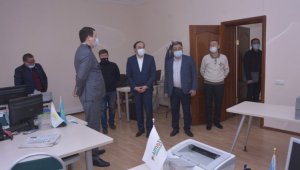 Замакима Алматы посетил медиахолдинг городских изданий Alatay Aqparat