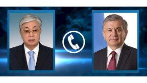 Лидеры Казахстана и Узбекистана обсудили актуальные вопросы сотрудничества