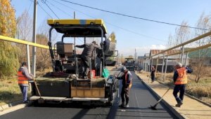 Более 40 километров новых дорог построено на окраинах Алматы