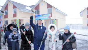 В Талдыкоргане 120 многодетных семей отпраздновали новоселье
