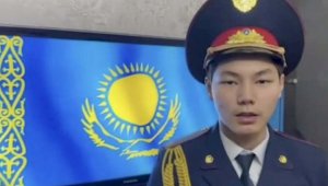 Кадеты Алматинской области поздравили казахстанцев с Днем Независимости