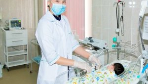 Отделение патологии новорожденных открылось в Алматинской МКБ