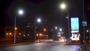 Более 600 улиц будет освещено в Алматы в наступившем году