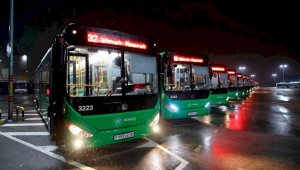 В Алматы временно изменили маршруты нескольких автобусов