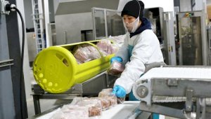 Казахстанские предприятия увеличили производство продуктов питания