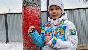 10-летний каратист из Алматы Марк Зуев поделился секретами побед