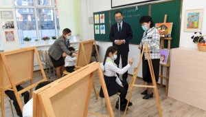 Сагинтаев рассказал о своем визите в школу-интернат для особенных детей