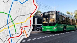 Где пройдут и как будут выглядеть новые линии BRT в Алматы