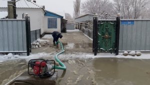 Три поселка подтопило в Алматинской области