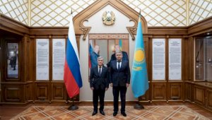 Ильхом Нематов посетил посольство Казахстана в Москве