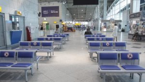 Как в аэропорту Алматы контролируется соблюдение санитарных норм