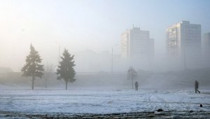 Осадки, туман и гололед ожидают казахстанцев в начале недели