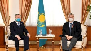 Указом Президента Казахстана орденом «Достық» награжден Филиппо Ломбарди