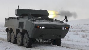 Казахстанские военные испытывают зарубежную бронетехнику
