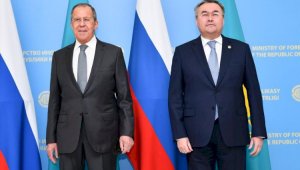 Состоялись переговоры глав МИД Казахстана и России