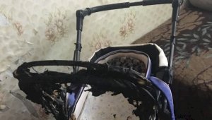 В Алматы участились случаи умышленного поджога детских колясок
