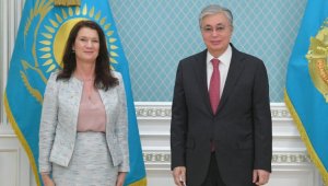 Президент Казахстана принял министра иностранных дел Швеции Анн Линде