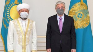 Касым-Жомарт Токаев принял Верховного муфтия Казахстана